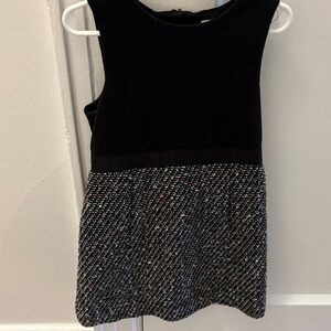 Milly Minis Black and Multicolor Formal Dress